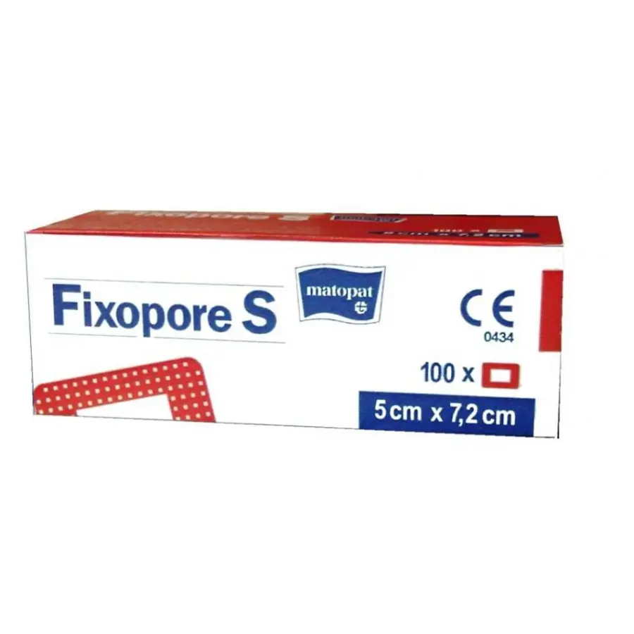 6270_FIXOPORE S STERILNI NAPLAST 5 X 7,2 CM 100 KS